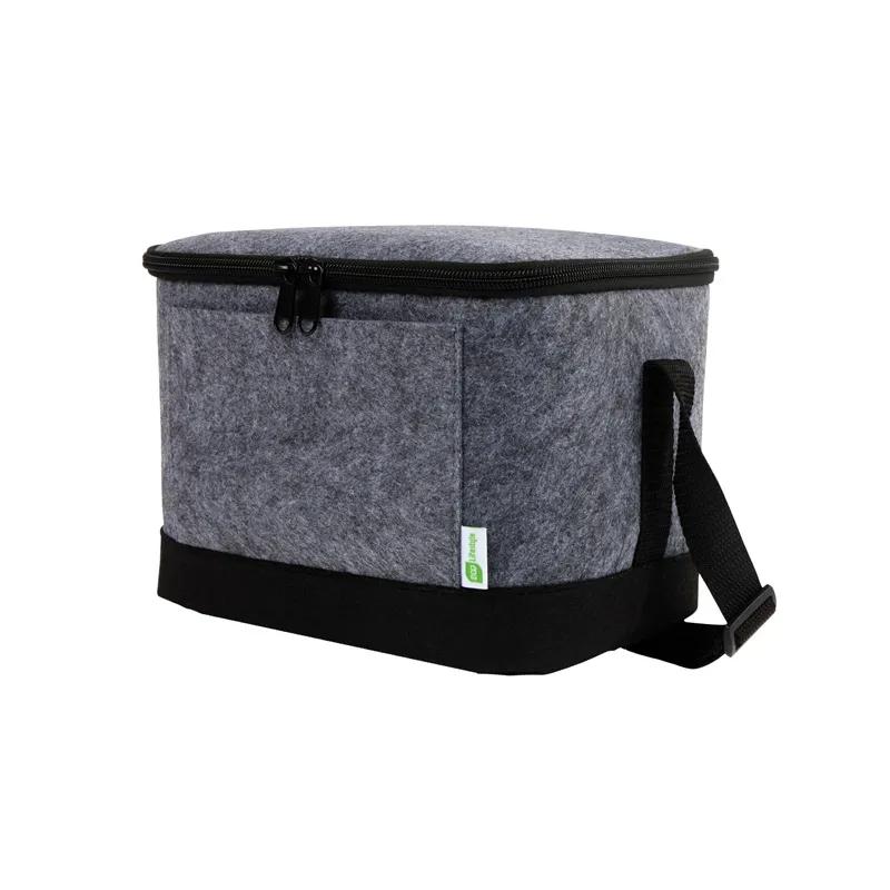 RPET Felt Lunch Cooler with Foam Insulation - 9 Can - product view 2
