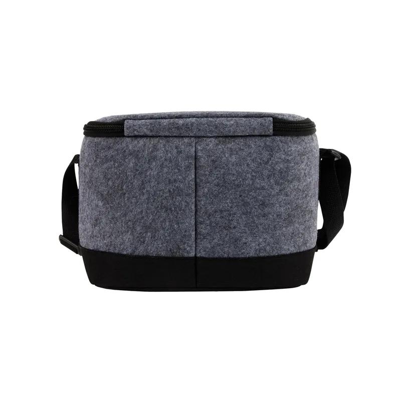 RPET Felt Lunch Cooler with Foam Insulation - 9 Can - product view 3
