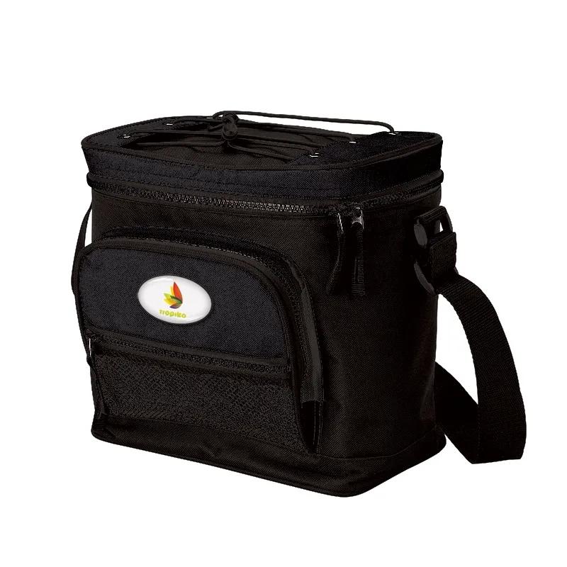 Cooler Bag with Mesh Pocket - 12 Can - product view 2