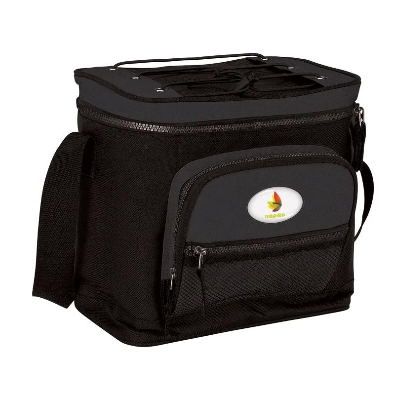 Cooler Bag with Mesh Pocket - 12 Can - product view 4