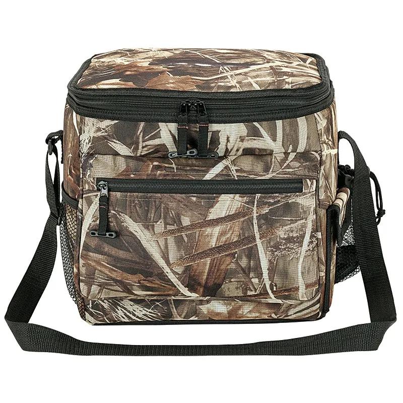 Camo Cooler Bag with Multiple Pockets - 24 Can - product view 4