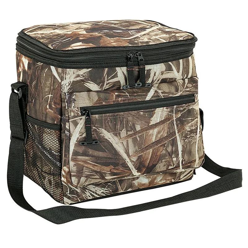 Camo Cooler Bag with Multiple Pockets - 24 Can - product view 5