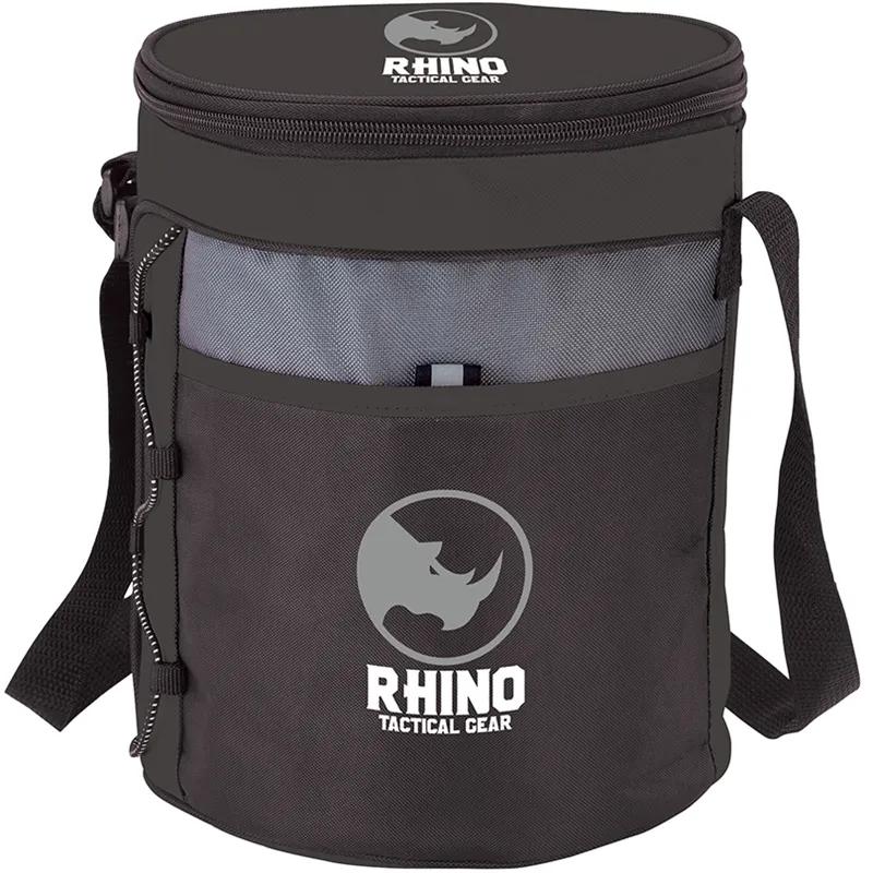 Insulated Cooler Bag Barrel Style - 12 Can