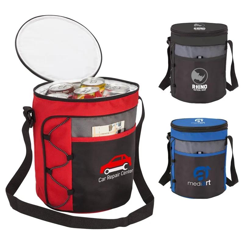 Insulated Cooler Bag Barrel Style - 12 Can - product view 6