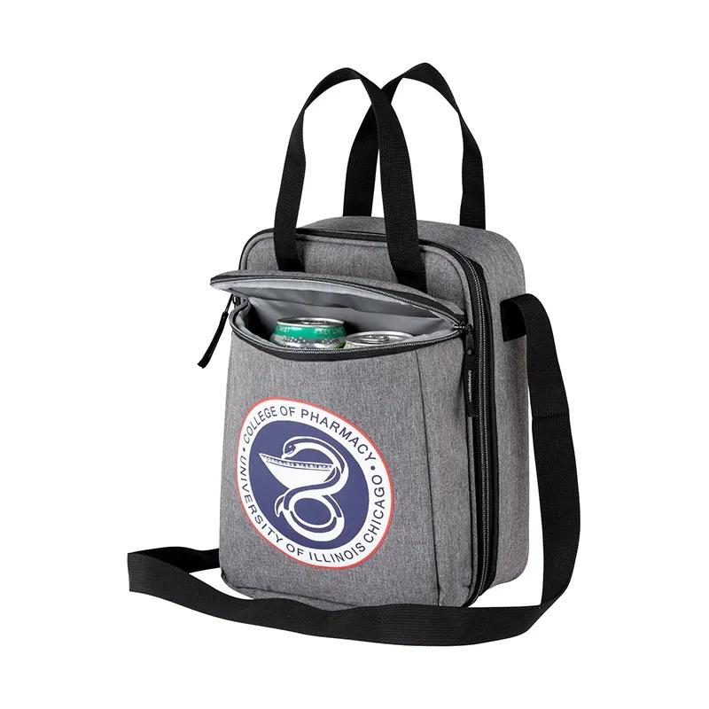 Insulated Cooler Bag Dual Compartment - 12 Can - product view 5