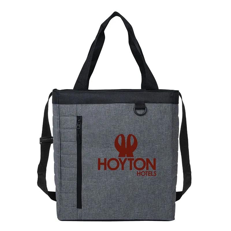 Insulated Cooler Bag Wide Dual-Zip Opening - 24 Can