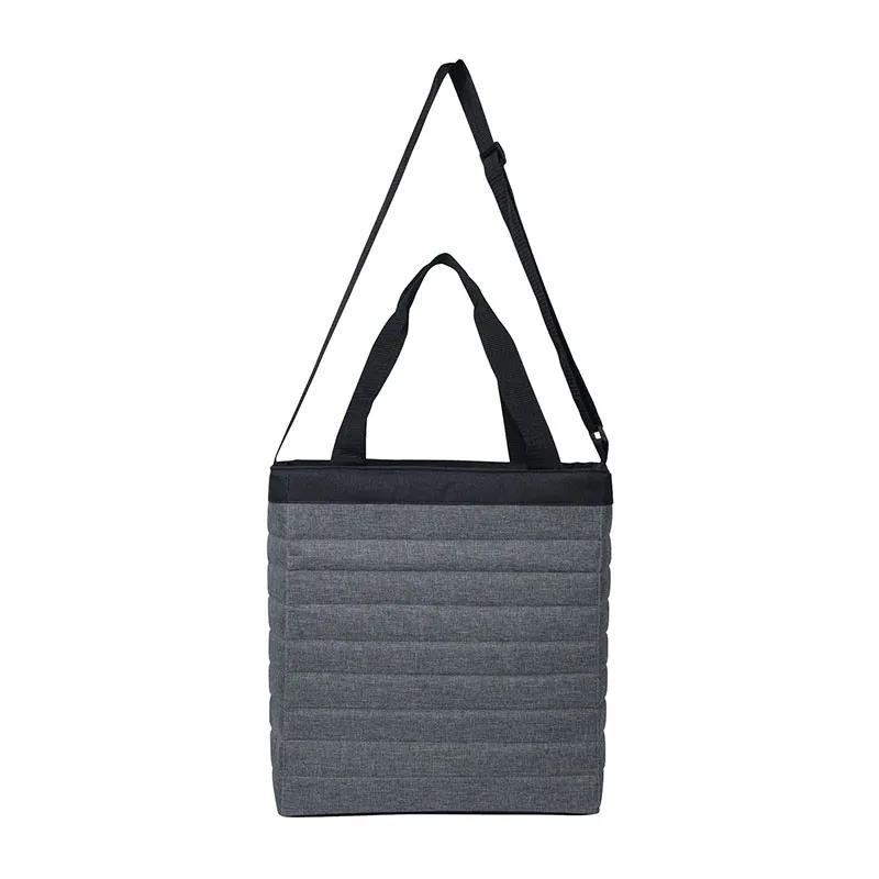 Insulated Cooler Bag Wide Dual-Zip Opening - 24 Can - product view 4