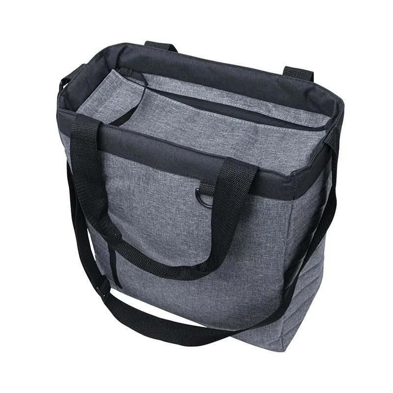 Insulated Cooler Bag Wide Dual-Zip Opening - 24 Can - product view 6
