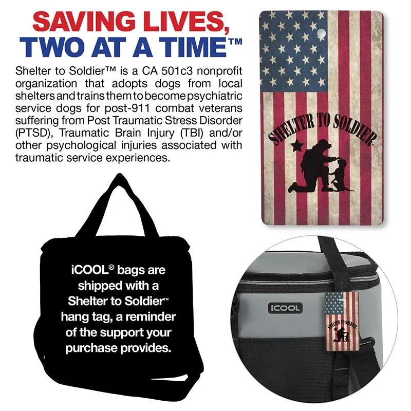 Insulated Cooler Bag Weather-Resistant - 12 Can - product view 7