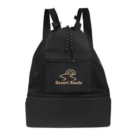 Drawstring Backpack Cooler Mesh Panels - 8 Can