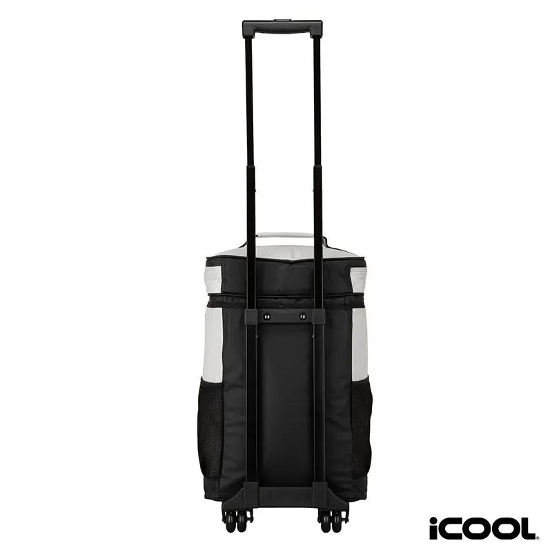 Rolling Cooler Bag Telescoping Handle 4 Wheels - 30 Can - product view 6