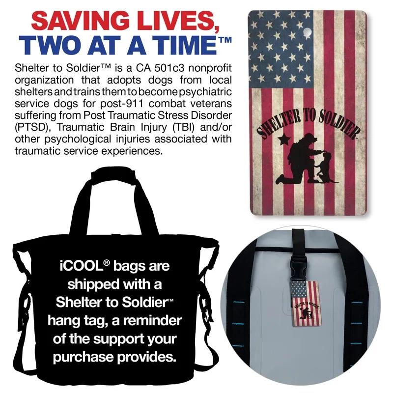 Cooler Tote Water-Resistant TPU Base Sandpointe - 36 Can - product view 5