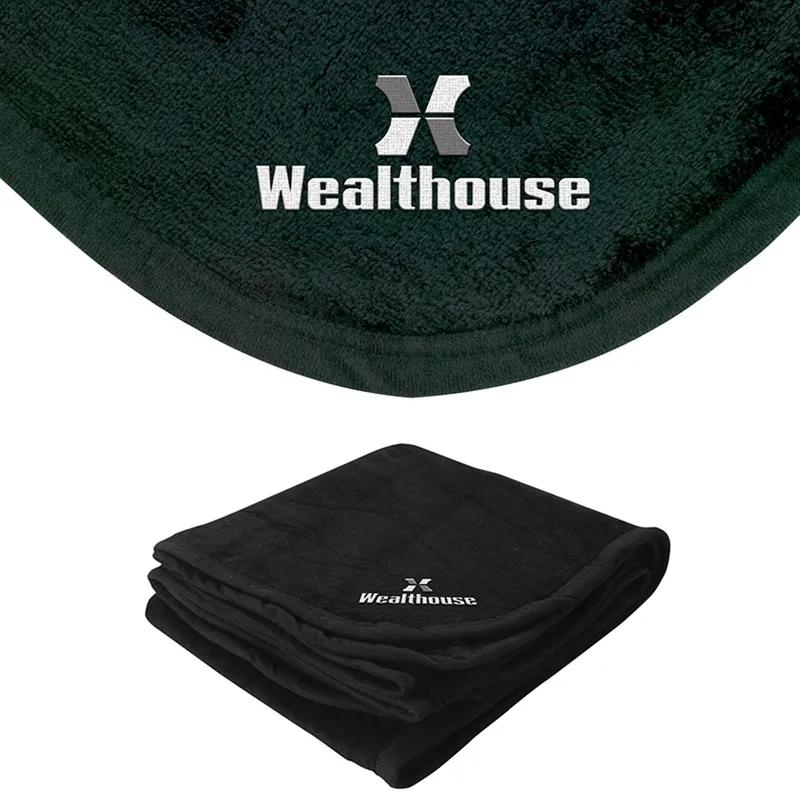 Blanket Micro-Plush Fleece with Carry Bag - 50 x 60 in