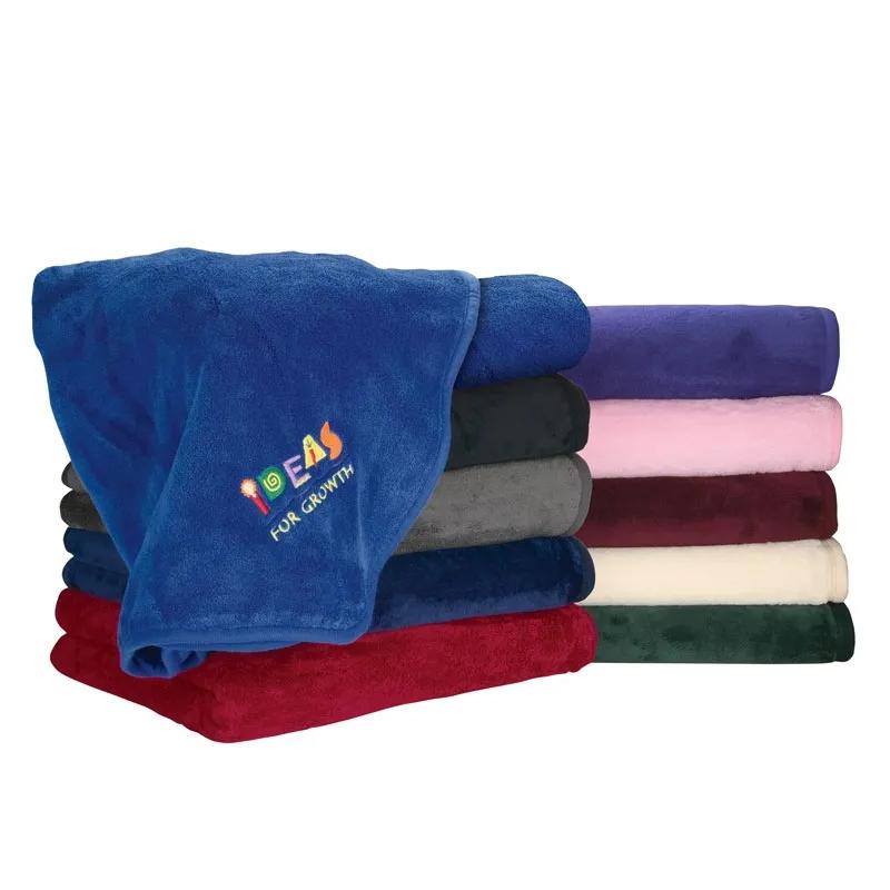 Blanket Micro-Plush Fleece with Carry Bag - 50 x 60 in - product view 5