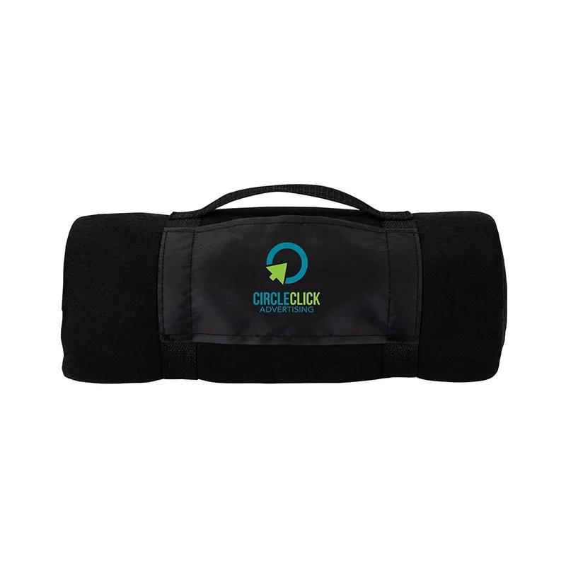 Blanket Roll-Up RPET Recycled Fleece - 50 x 60 in