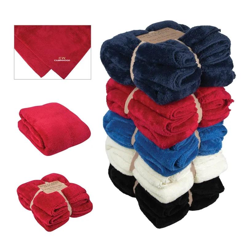 Blanket Sherpa Reversible Heavy Weight - 50 x 60 in - product view 5