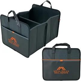 Trunk Organizer Two Compartment Collapsible - 14.5 x 12.25 x 18 in