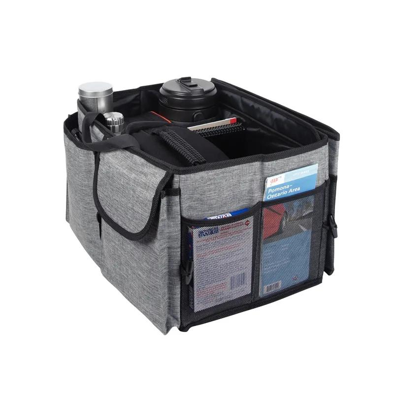 Trunk Organizer Executive Heathered with Straps - 16.5 x 10.5 x 21.5 in - product view 8