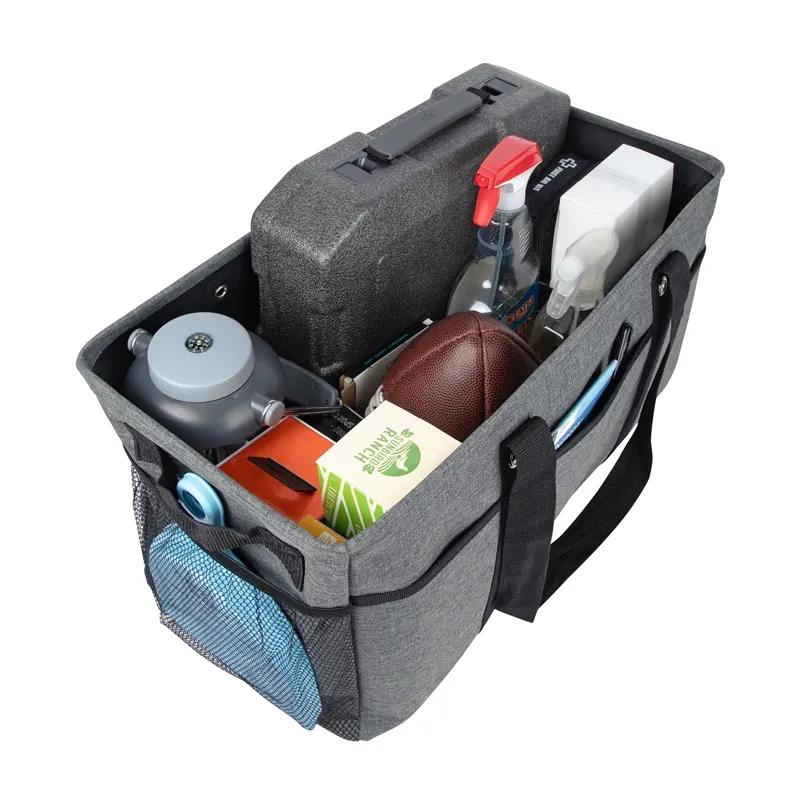 Trunk Organizer Tote with Steel Frame - 21 x 10 x 11 in - product view 3