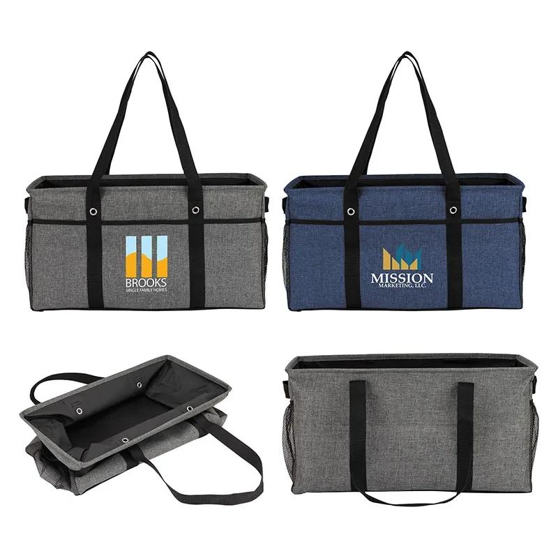 Trunk Organizer Tote with Steel Frame - 21 x 10 x 11 in - product view 6