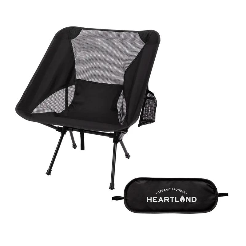 Portable Folding Chair with Shock-Cord Poles - 21 x 25 x 24 in - product view 2