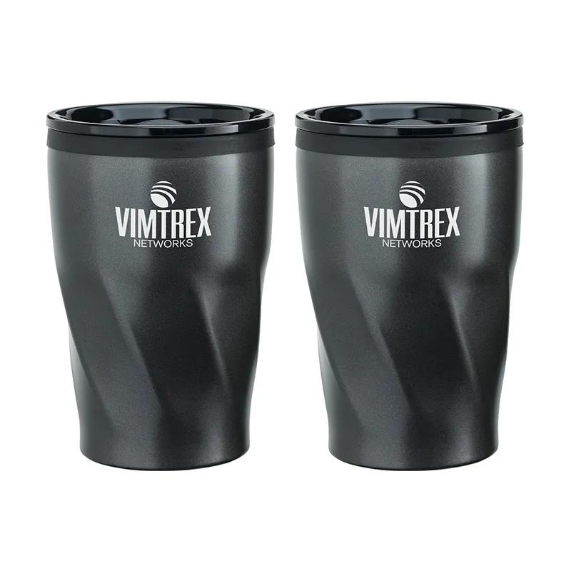 Coffee Tumbler Gift Set with Twist Grip - 12 oz (2 Pack) - product view 10