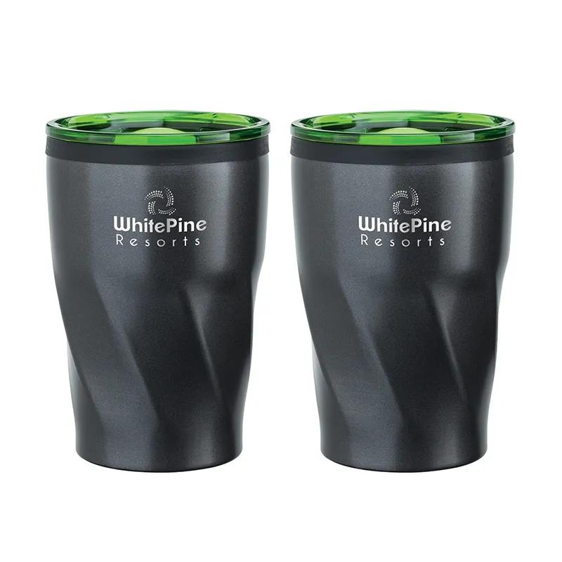 Coffee Tumbler Gift Set with Twist Grip - 12 oz (2 Pack) - product view 19