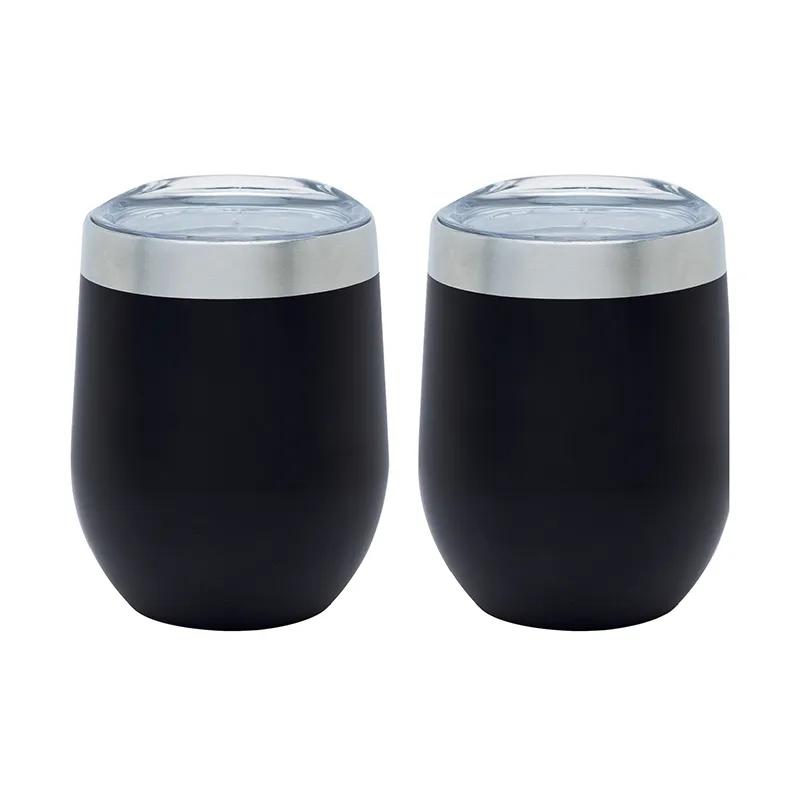 Insulated Wine Tumbler Gift Set Double Wall - 12 oz (2 Pack) - product view 7