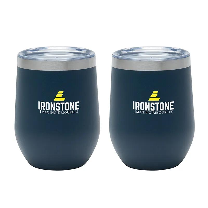 Insulated Wine Tumbler Gift Set Vacuum Sealed - 12 oz (2 Pack) - product view 10