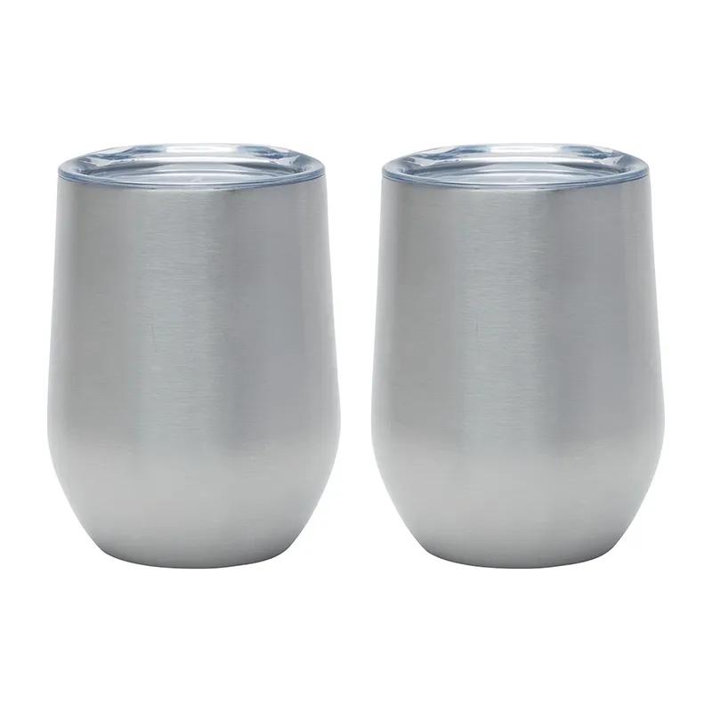 Insulated Wine Tumbler Gift Set Vacuum Sealed - 12 oz (2 Pack) - product view 16