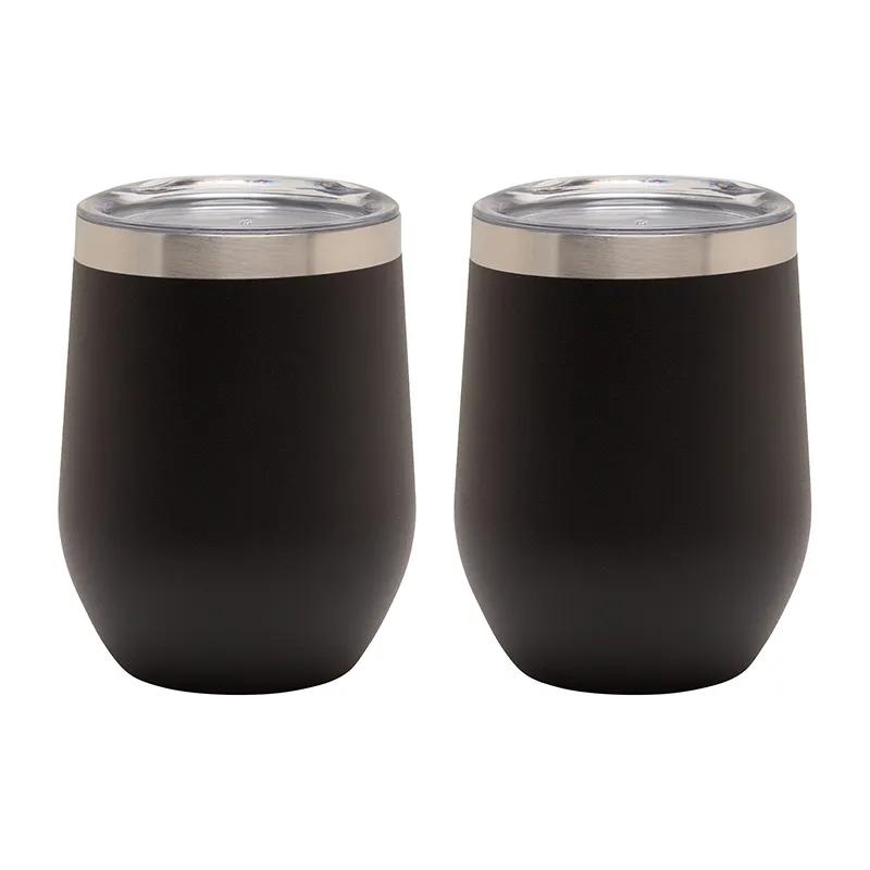Insulated Wine Tumbler Gift Set Vacuum Sealed - 12 oz (2 Pack) - product view 20