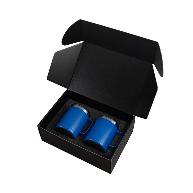 Insulated Camping Mug Gift Set with Handles - 14 oz (2 Pack) - product view 8