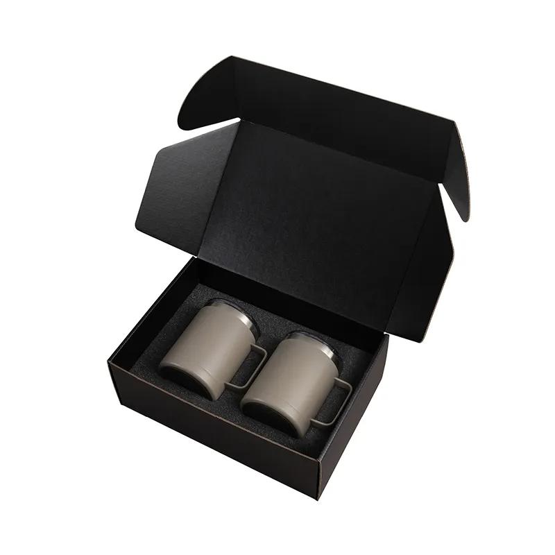 Insulated Camping Mug Gift Set with Handles - 14 oz (2 Pack) - product view 13