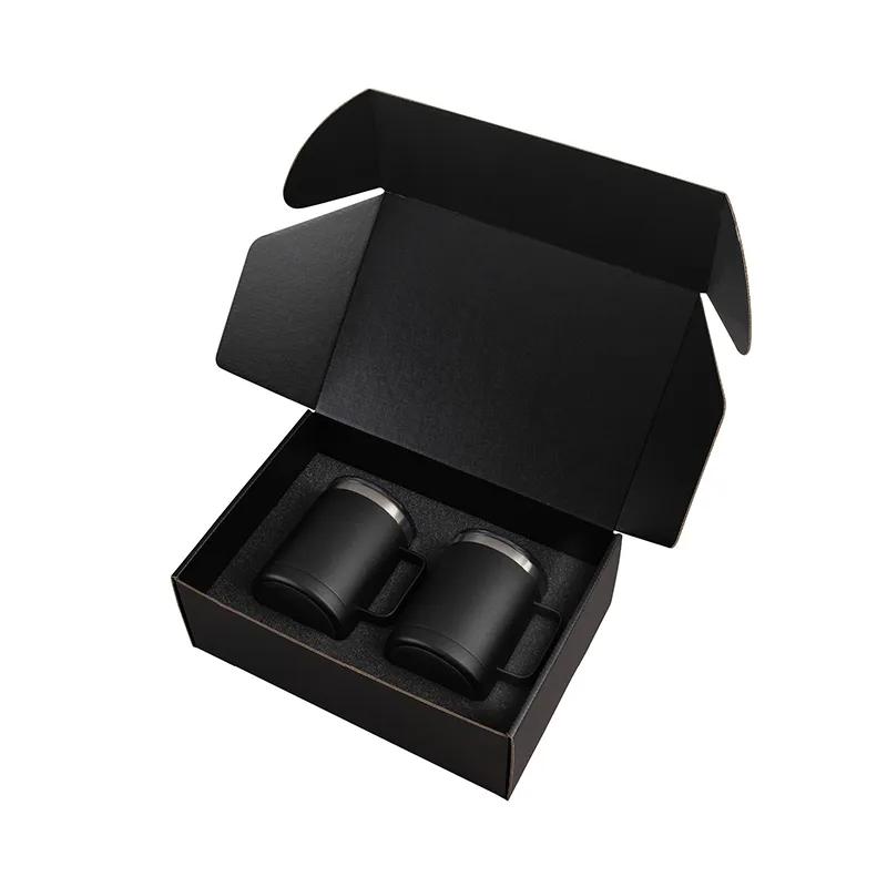 Insulated Camping Mug Gift Set with Handles - 14 oz (2 Pack) - product view 17