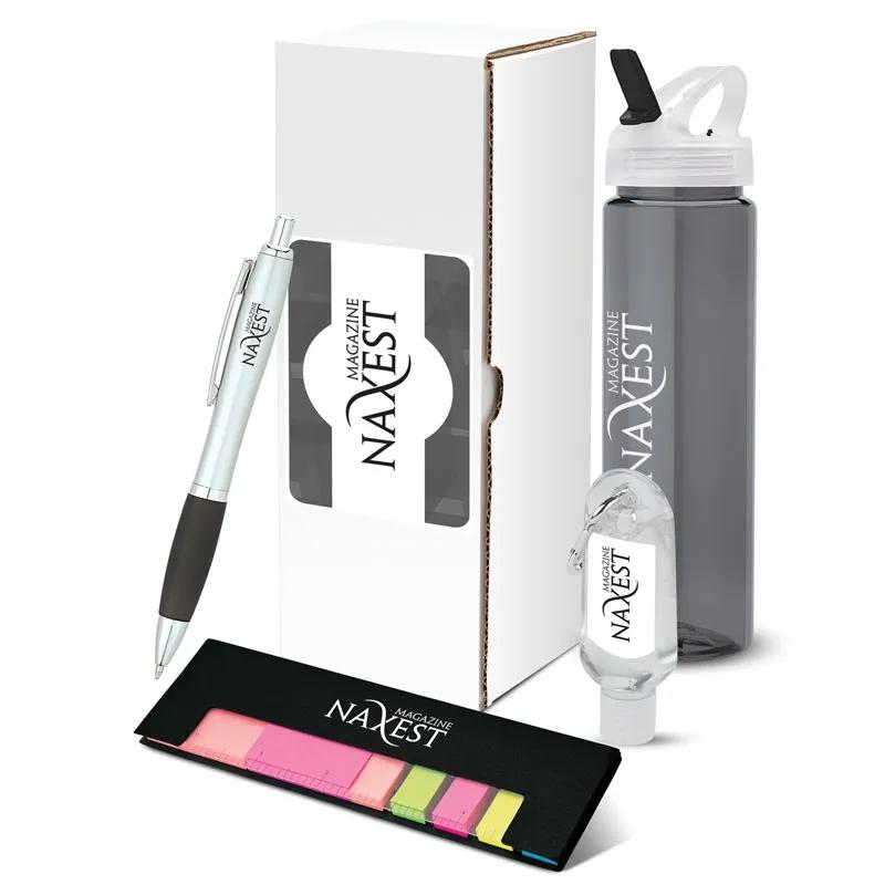 Trade Show Gift Set 4-Piece with Desk Organizer - 25 oz - product view 2