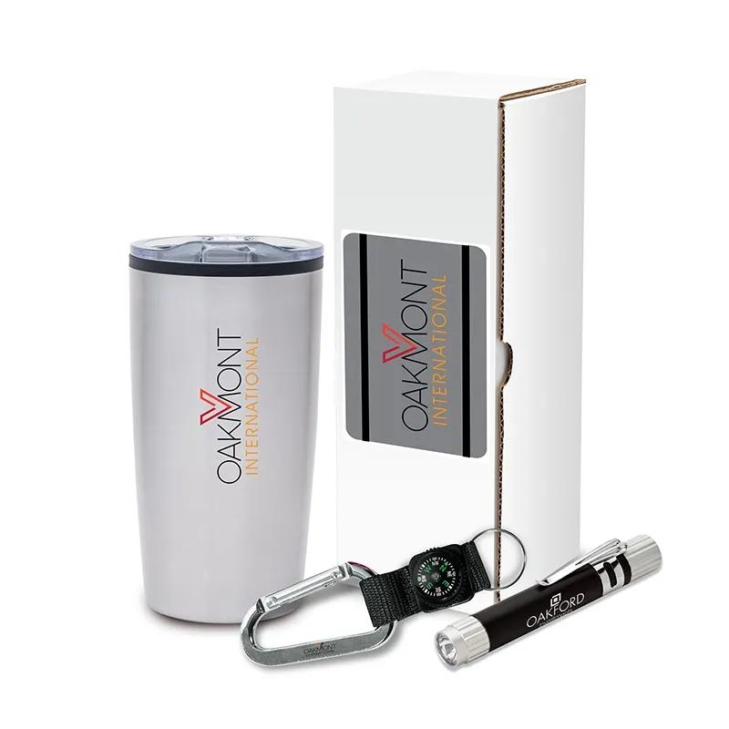 Gift Set 3-Piece Safety with Stainless Steel Tumbler - 20 oz - product view 2