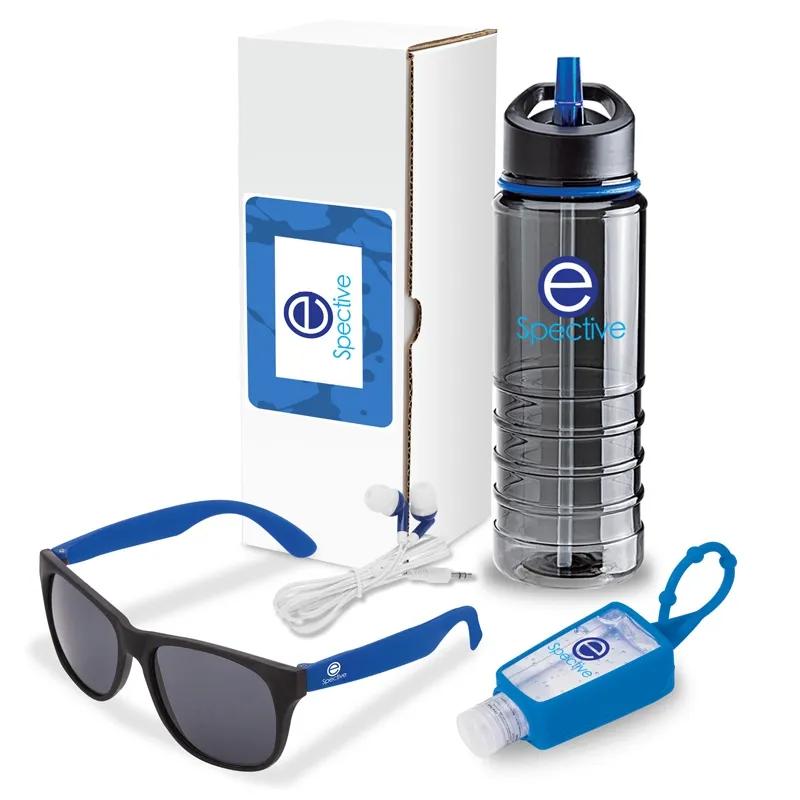 Gift Set 4-Piece Fitness with Tritan Water Bottle - 25 oz - product view 2