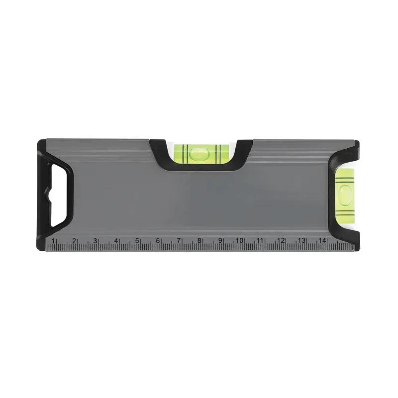Spirit Level with Recycled Aluminum and Magnetic Edge - 6 in - product view 3