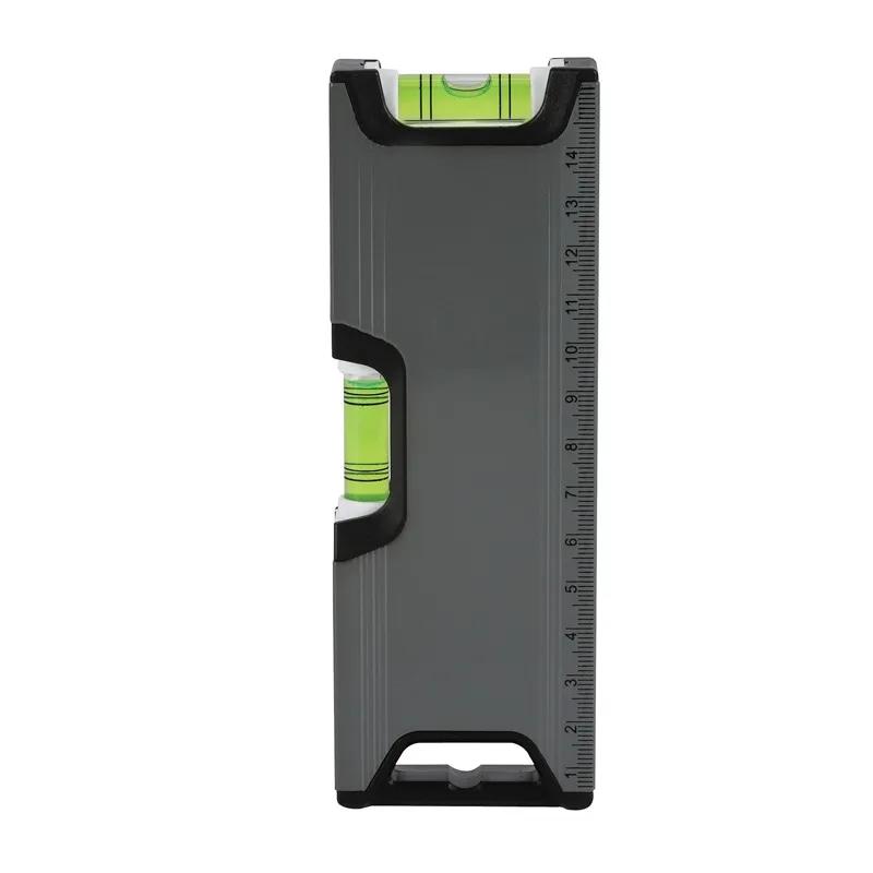 Spirit Level with Recycled Aluminum and Magnetic Edge - 6 in - product view 4