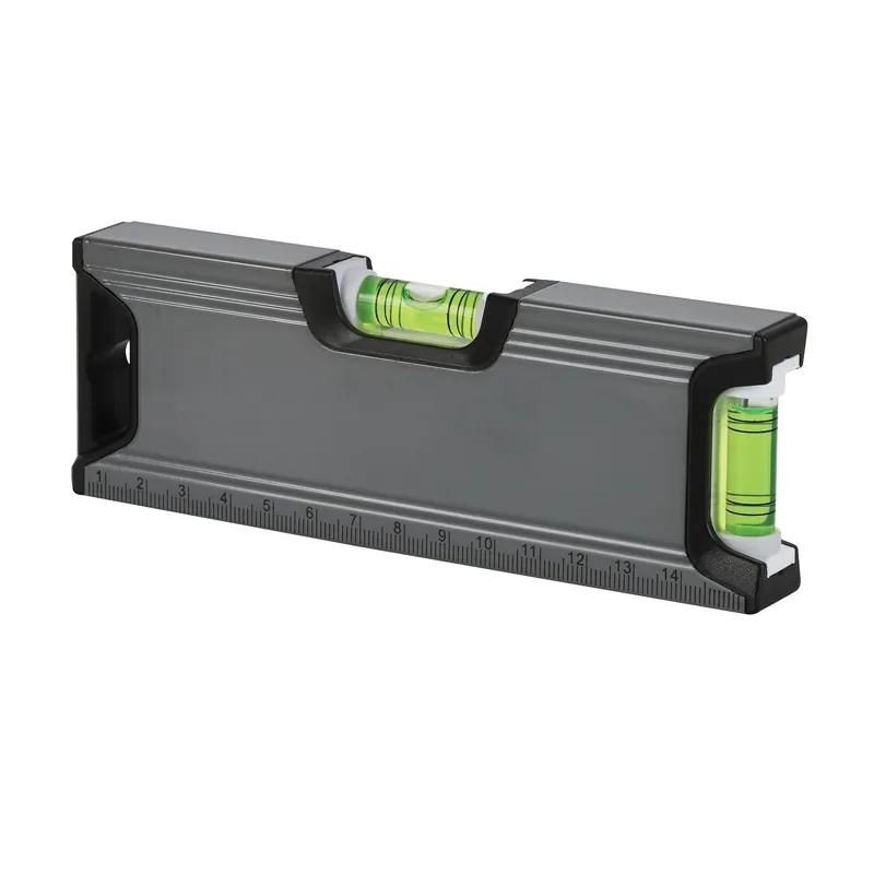 Spirit Level with Recycled Aluminum and Magnetic Edge - 6 in - product view 5