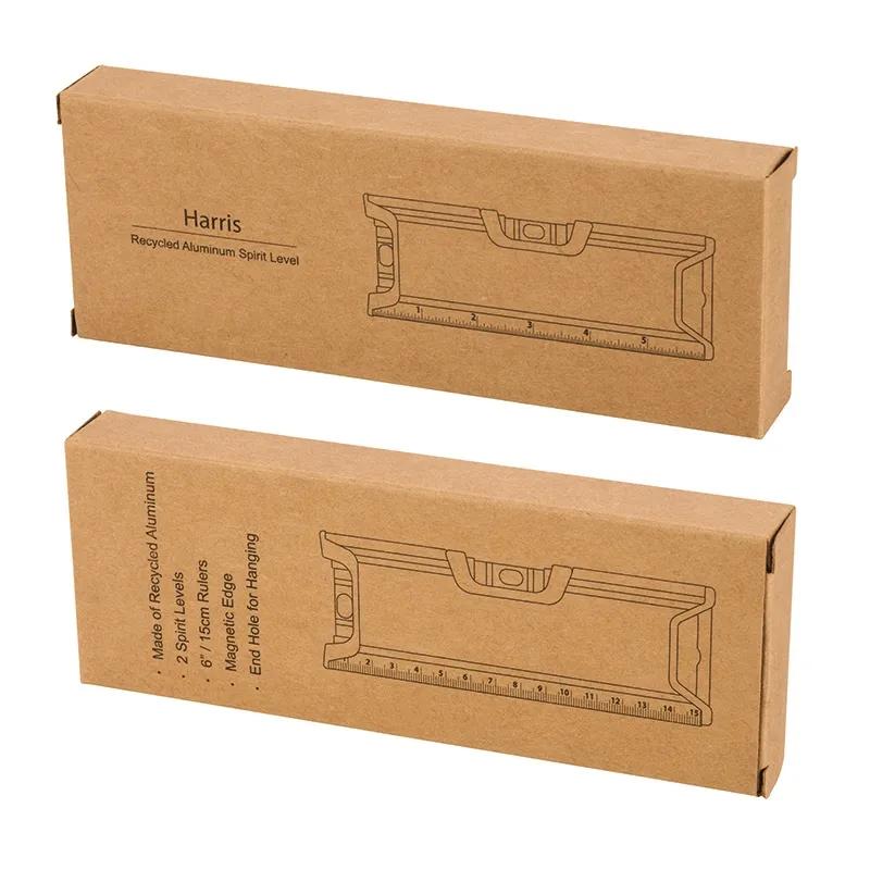 Spirit Level with Recycled Aluminum and Magnetic Edge - 6 in - product view 6