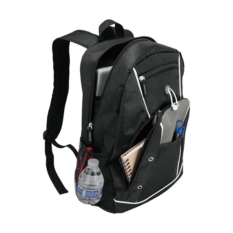 Backpack with Padded 15 Inch Laptop Compartment - 600D - product view 3
