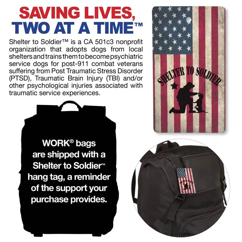 Backpack Ripstop Outdoor Cinch Closure - 12 x 20 in - product view 14