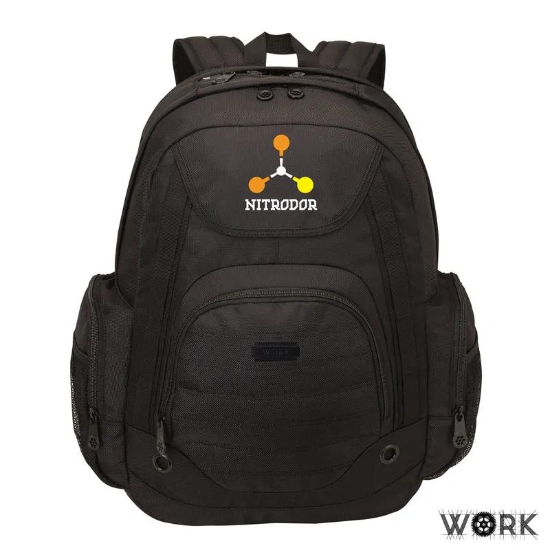 Backpack TSA-Friendly Heavy-Duty 1680D - 12.5 x 19 in