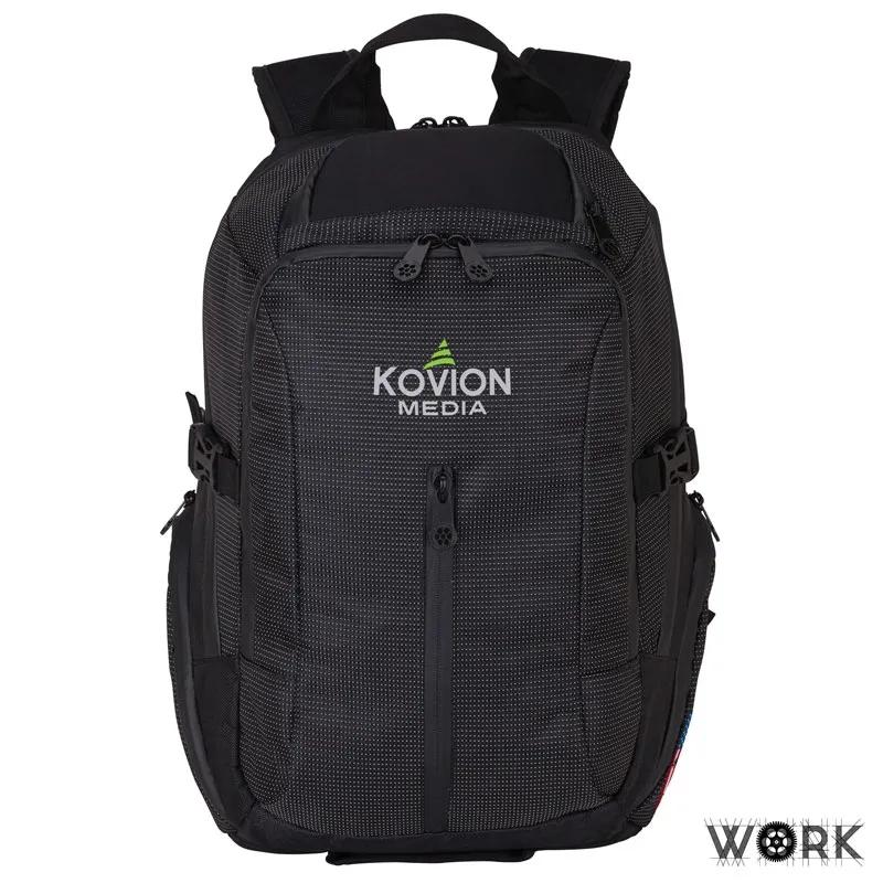 Laptop Backpack Heavy-Duty Water-Resistant - 11 x 18.5 in