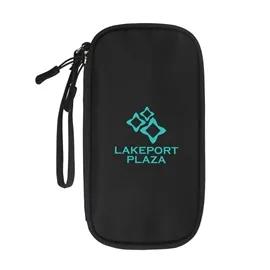 Travel Tech Organizer Case with 8 Pockets - 4 x 7.5 in