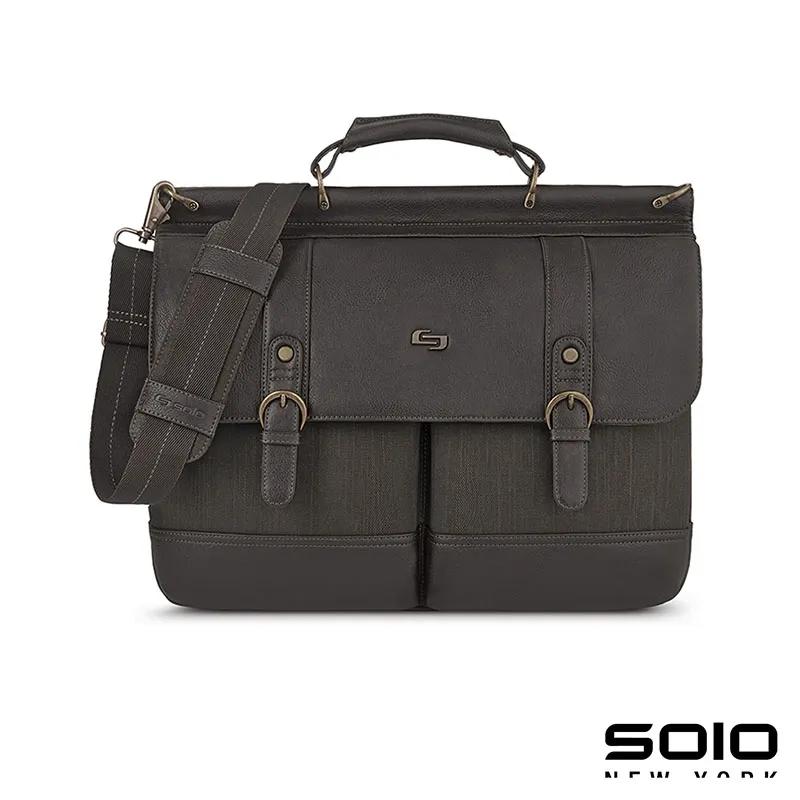 Solo New York Thompson Briefcase Canvas Leatherette - 16 1/4 x 12 in - product view 7