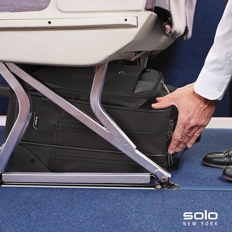 Rolling Case Large Capacity Dual File Sections - 17 x 14.5 in - product view 9