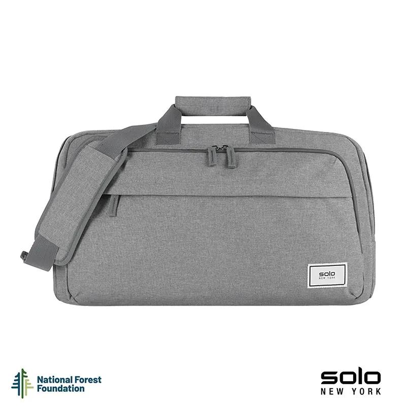 Duffel Bag Recycled PET with Heathered Grey Finish - 19 x 11.25 in - product view 2