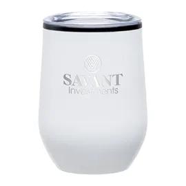 Wine Tumbler Steel PP Liner with Non-Slip Base - 12 oz - product view 4